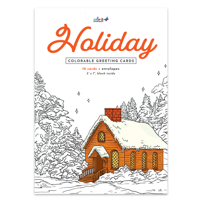 ColorIt Colorable Greeting Cards