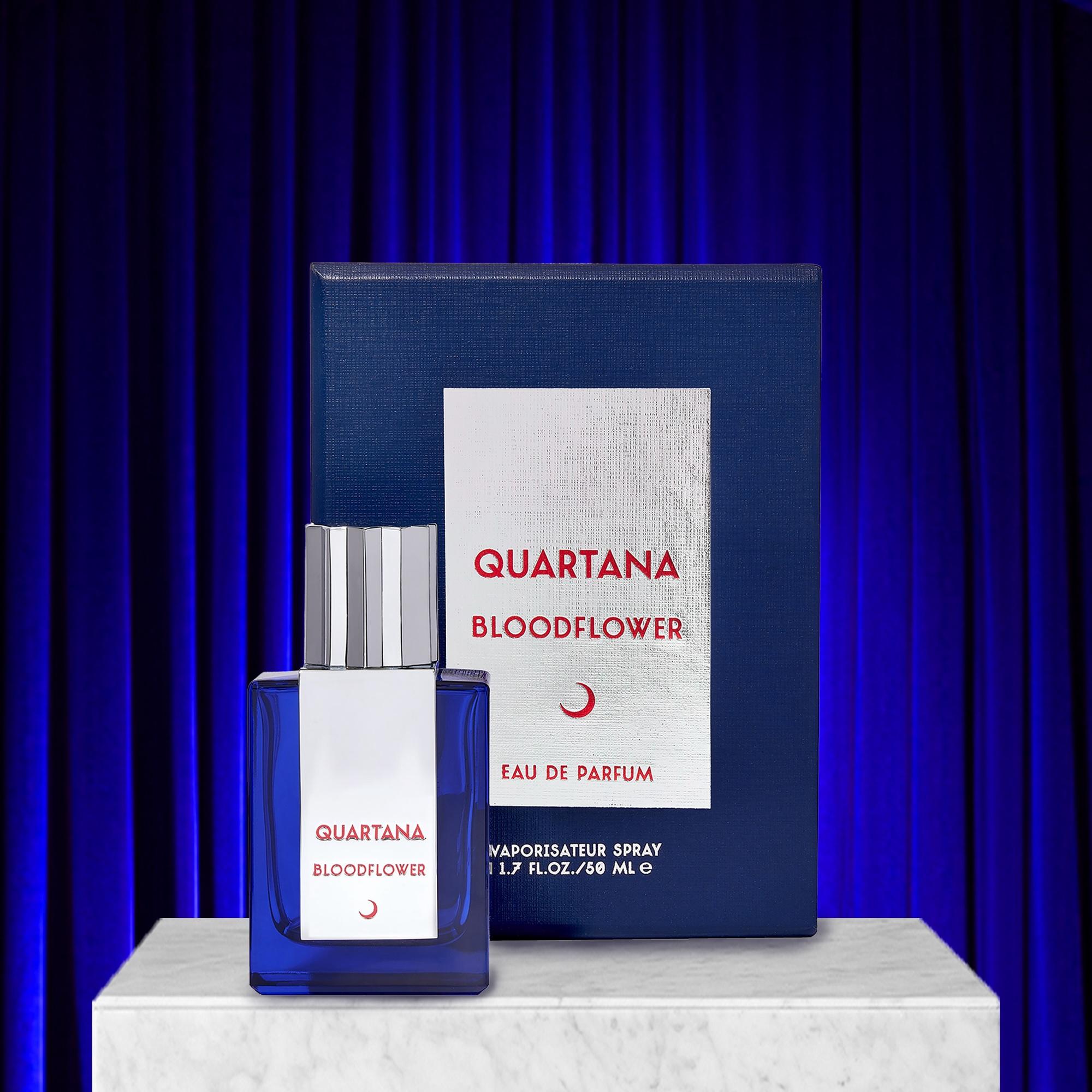 Bloodflower eau de parfum 50mL bottle and box