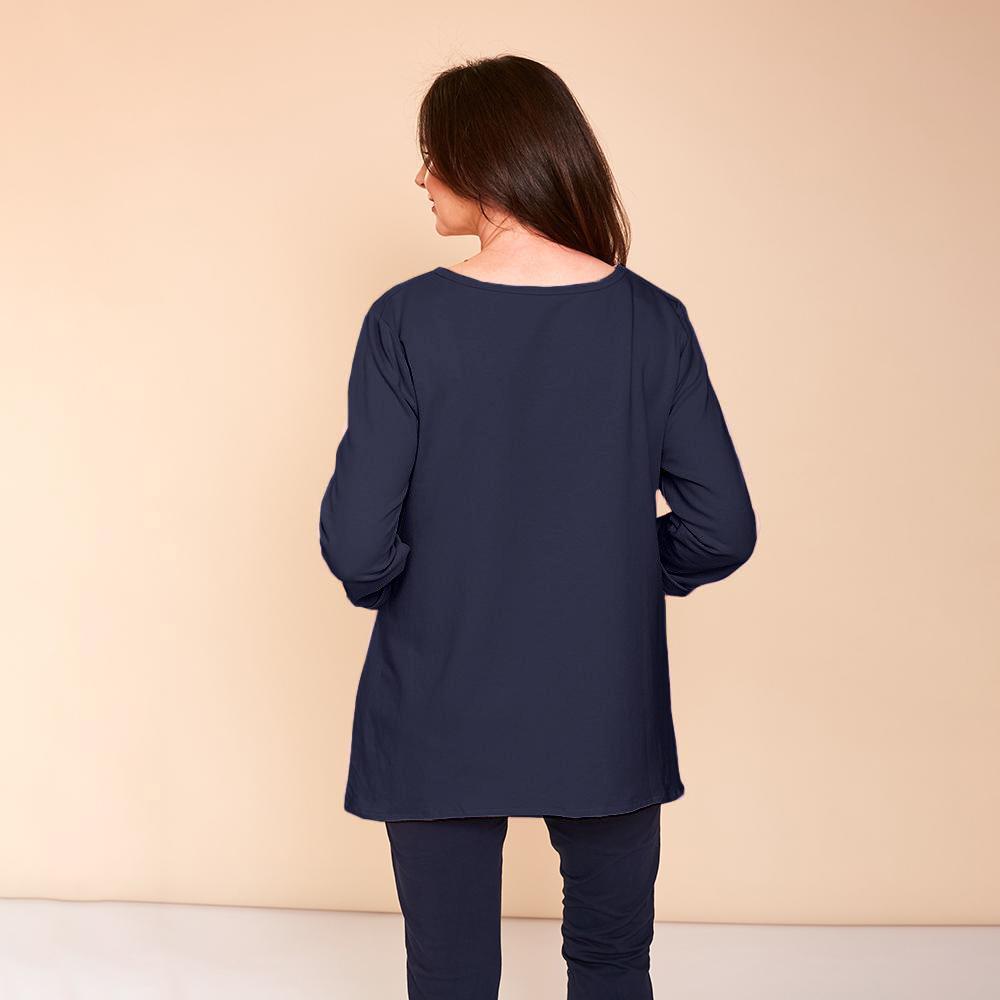 Vicky Top(Navy)