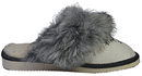 Margo - Women leather mule slippers - Reindeer Leather