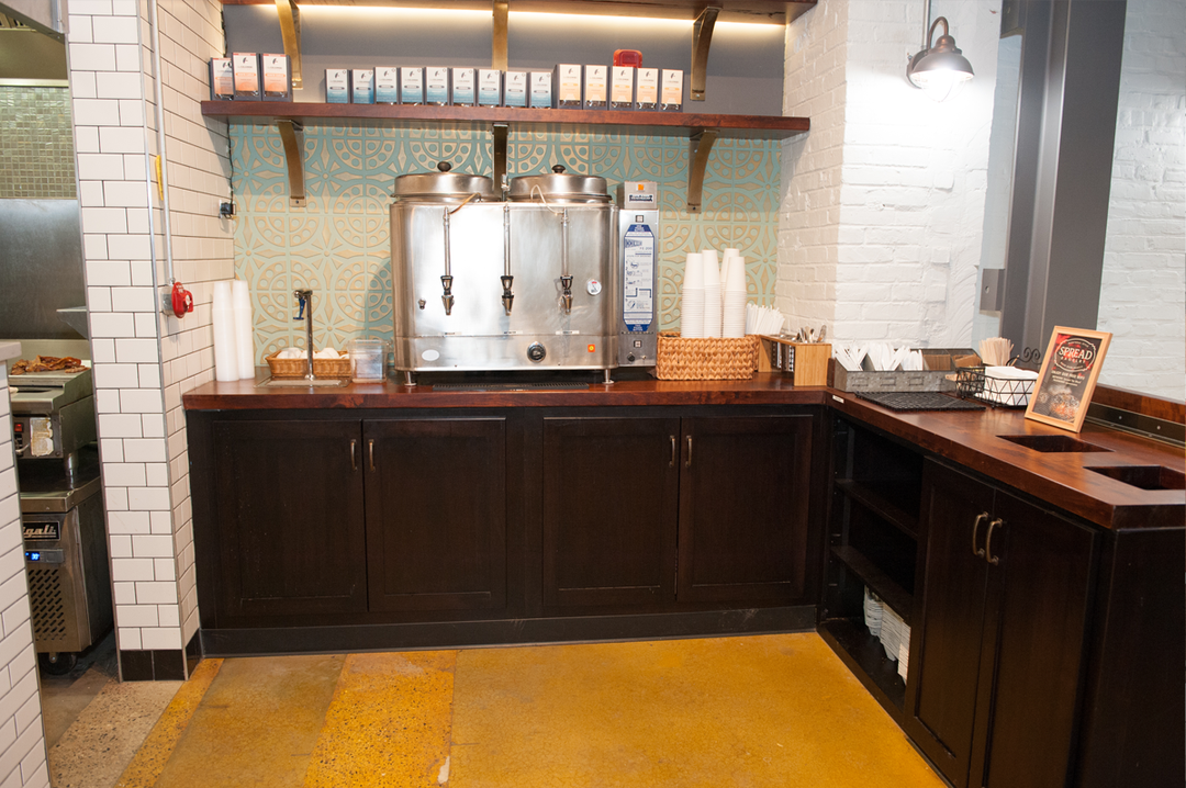 Spread Bagelry, TrainInspired Restaurant Rustic Red Door Blog