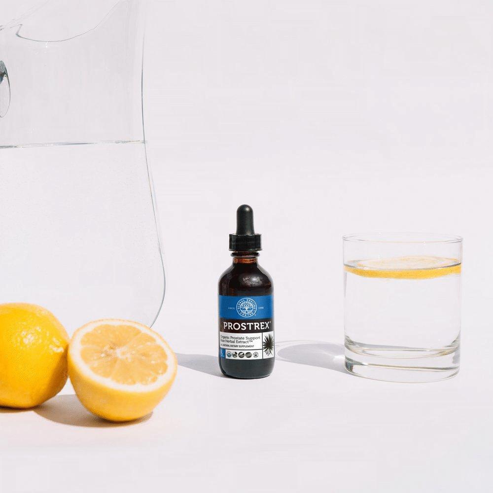 Global Healing Prostrex Bottle With Water