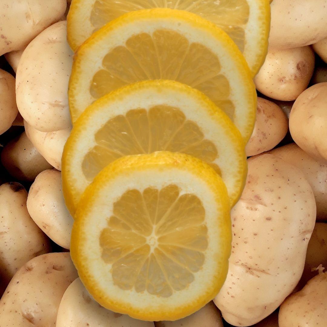 Soin de visage aux pommes de terre et citron