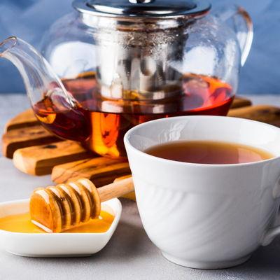 Rooibos Rocks teapot and tea