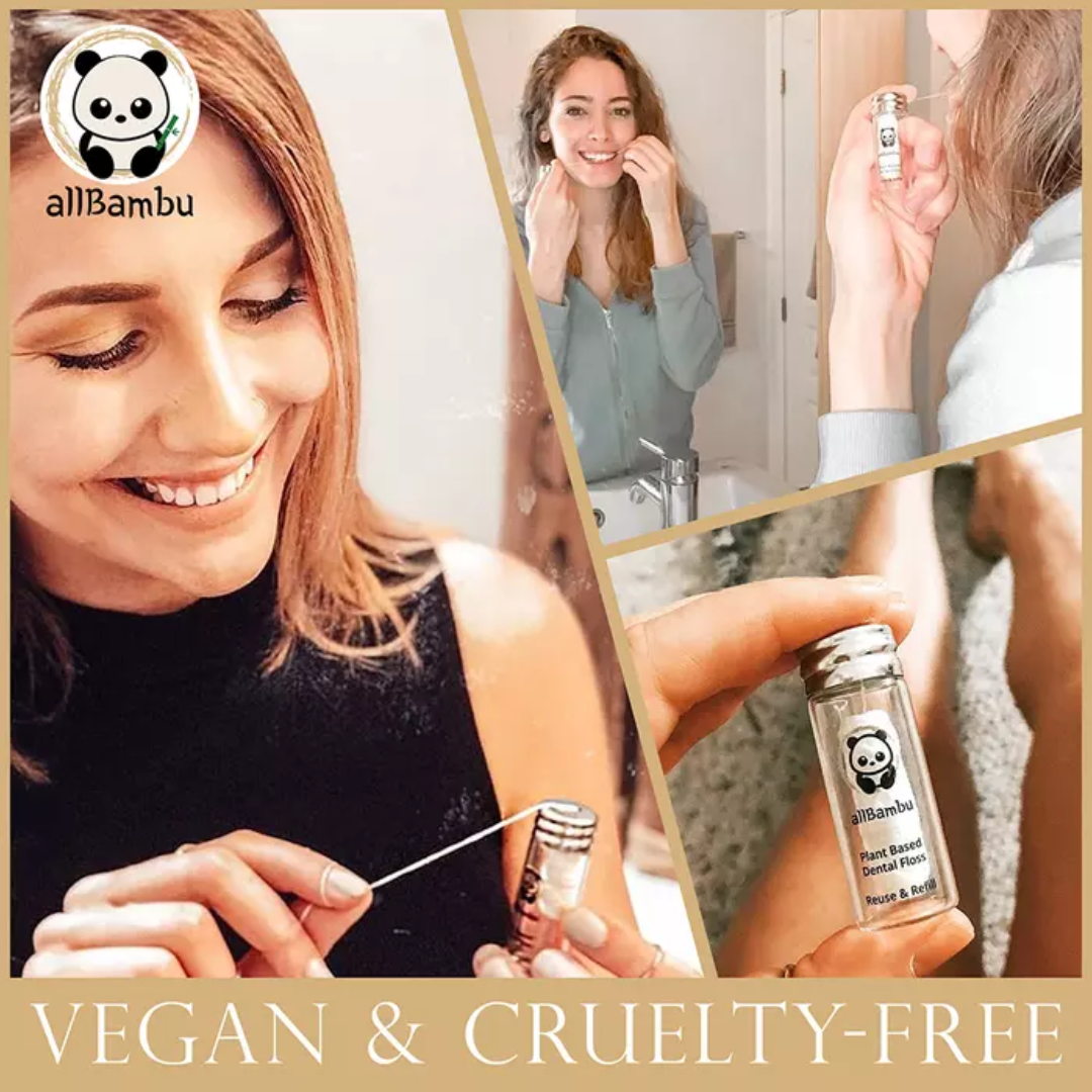 Bamboo comb combing hair