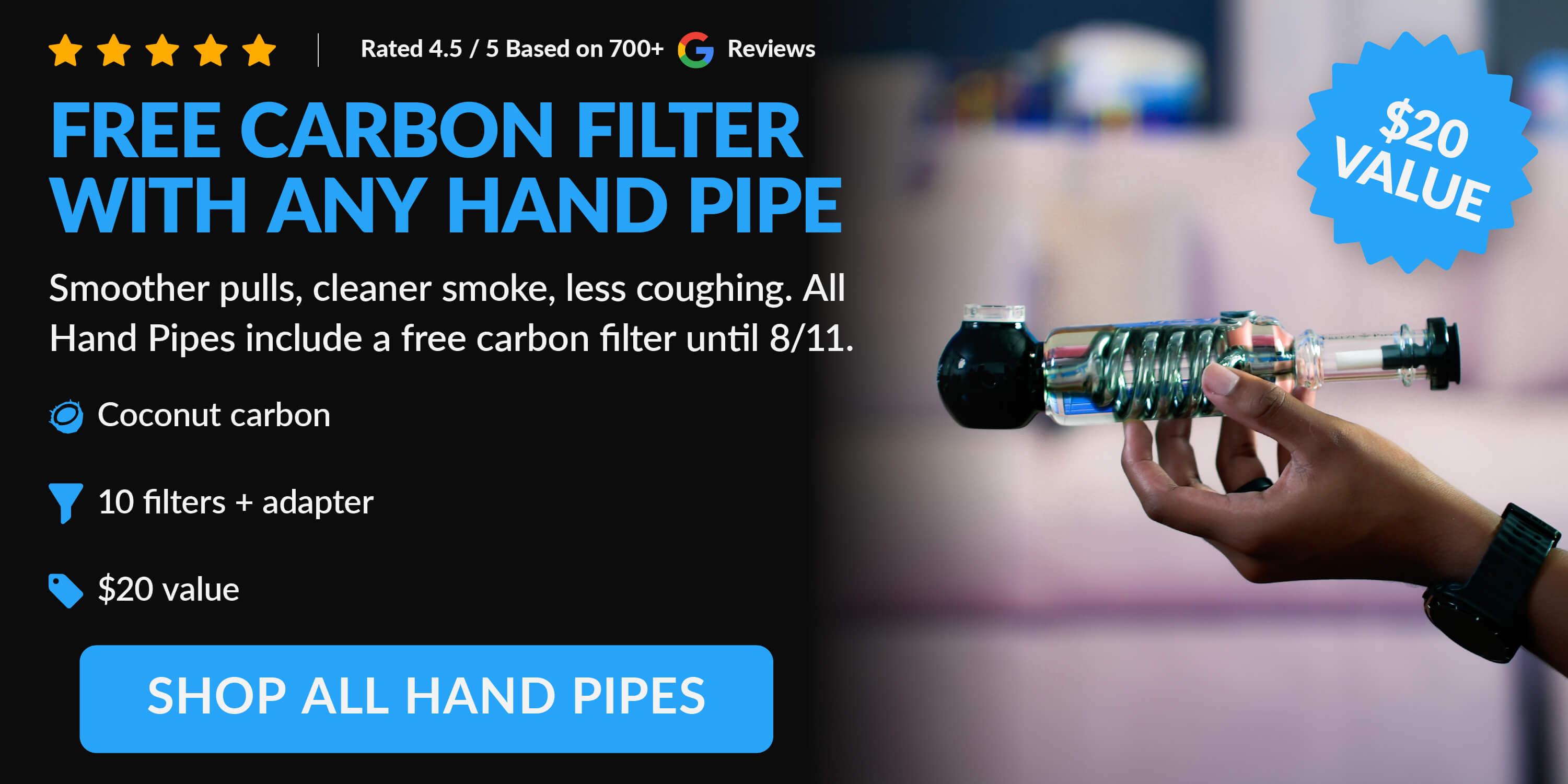 best selling bongs and pipes on table