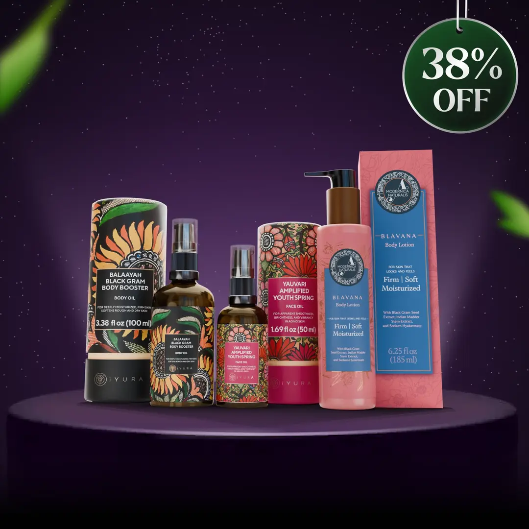 Bundle of 3: Balaayah, Yauvari and Blavana Body Lotion