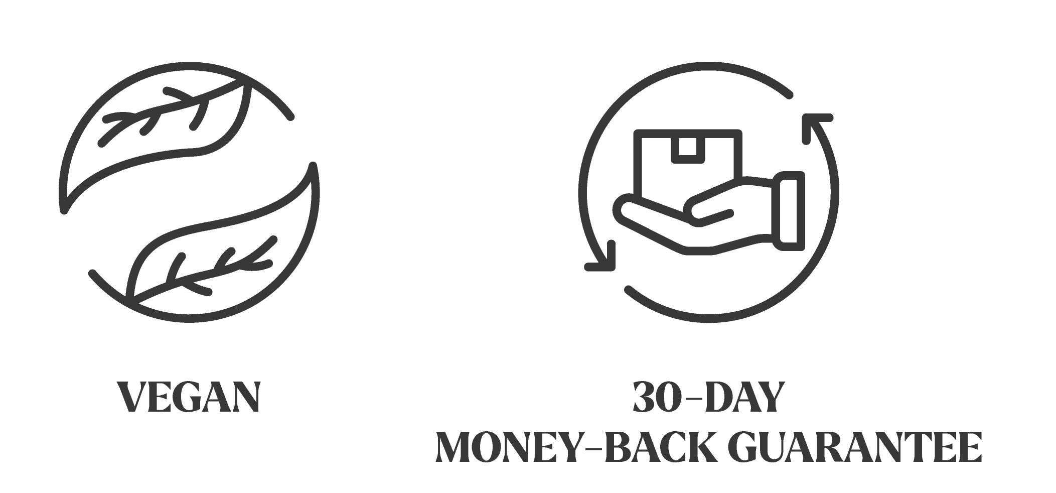 3. The image shows a set of icons representing various attributes of a product