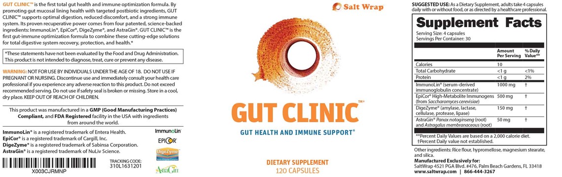 Gut Clinic Supplement Facts