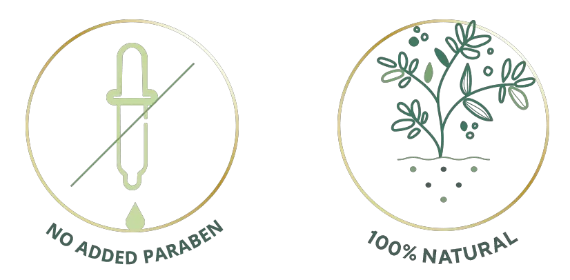 no added parabens | 100% natural mob 2