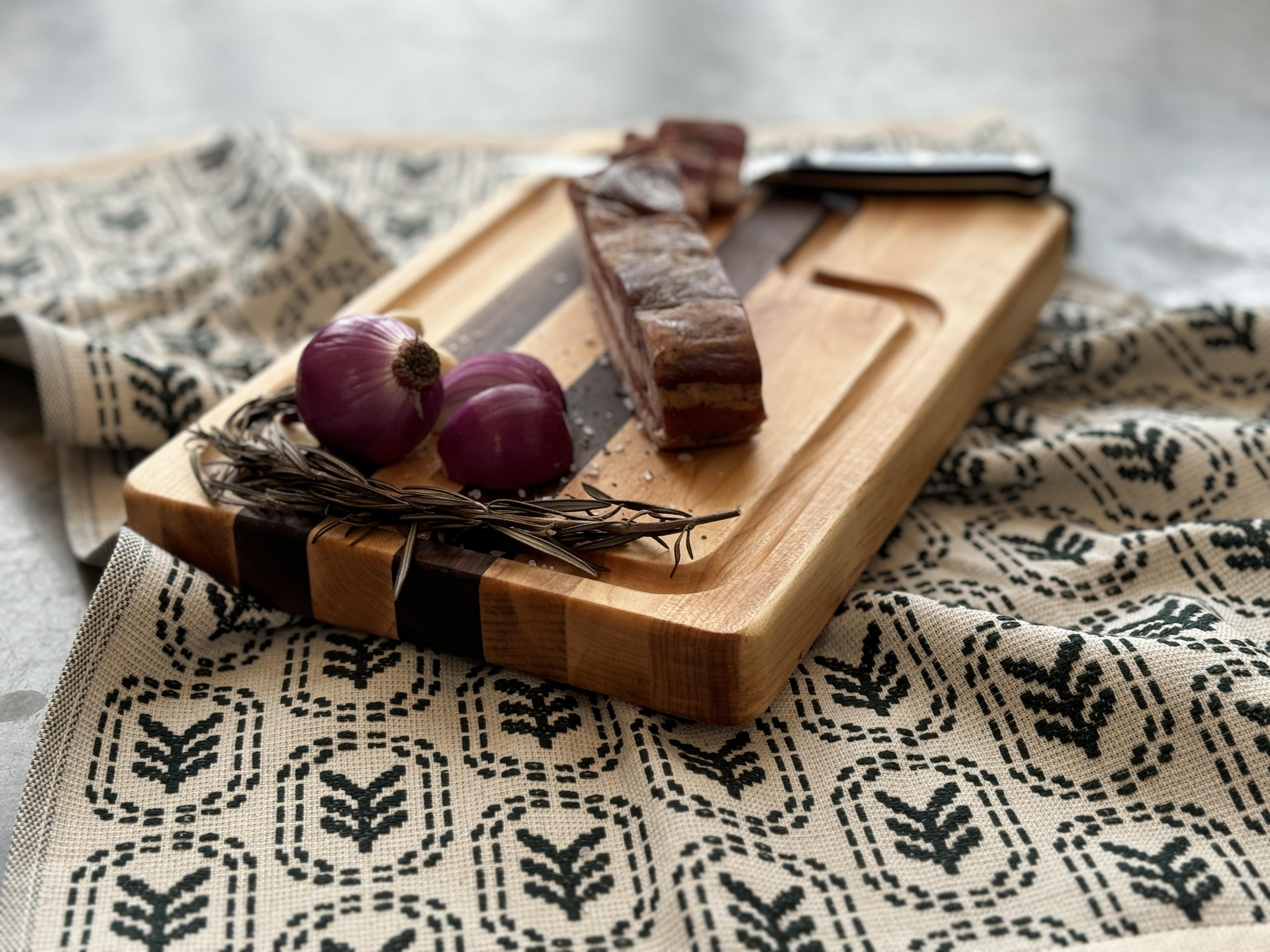 two different size homestead cutting boards