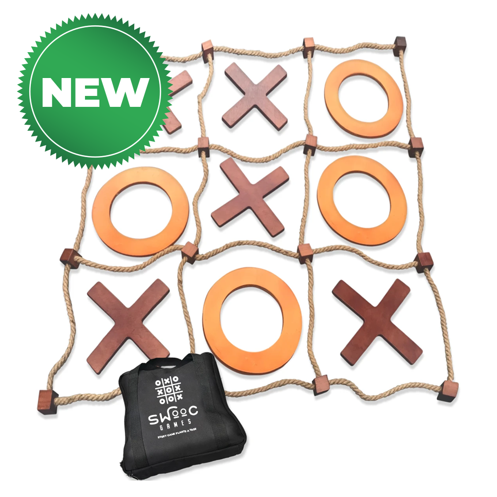 S&S Worldwide Jumbo Foam Tic-Tac-Toe. Connect Tiles to Create Huge 36  Sqaure Board Version of Classic Game. Includes 9 Board Tiles, 5 X's and 5  O's.