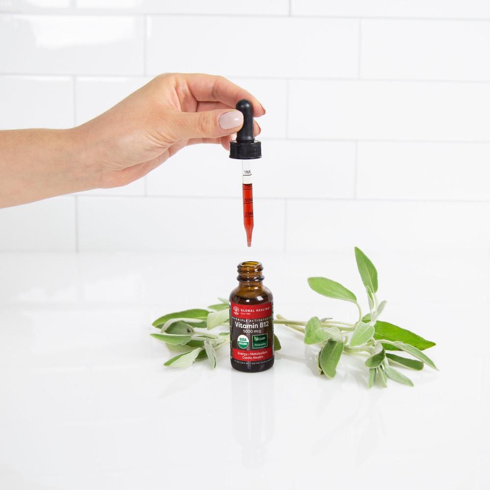 Global Healing Vitamin B12 5000mcg lifestyle image 2
