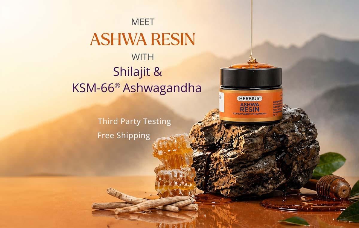 Meet Ashwa Resin – with Shilajit and KSM-66 Ashwagandha