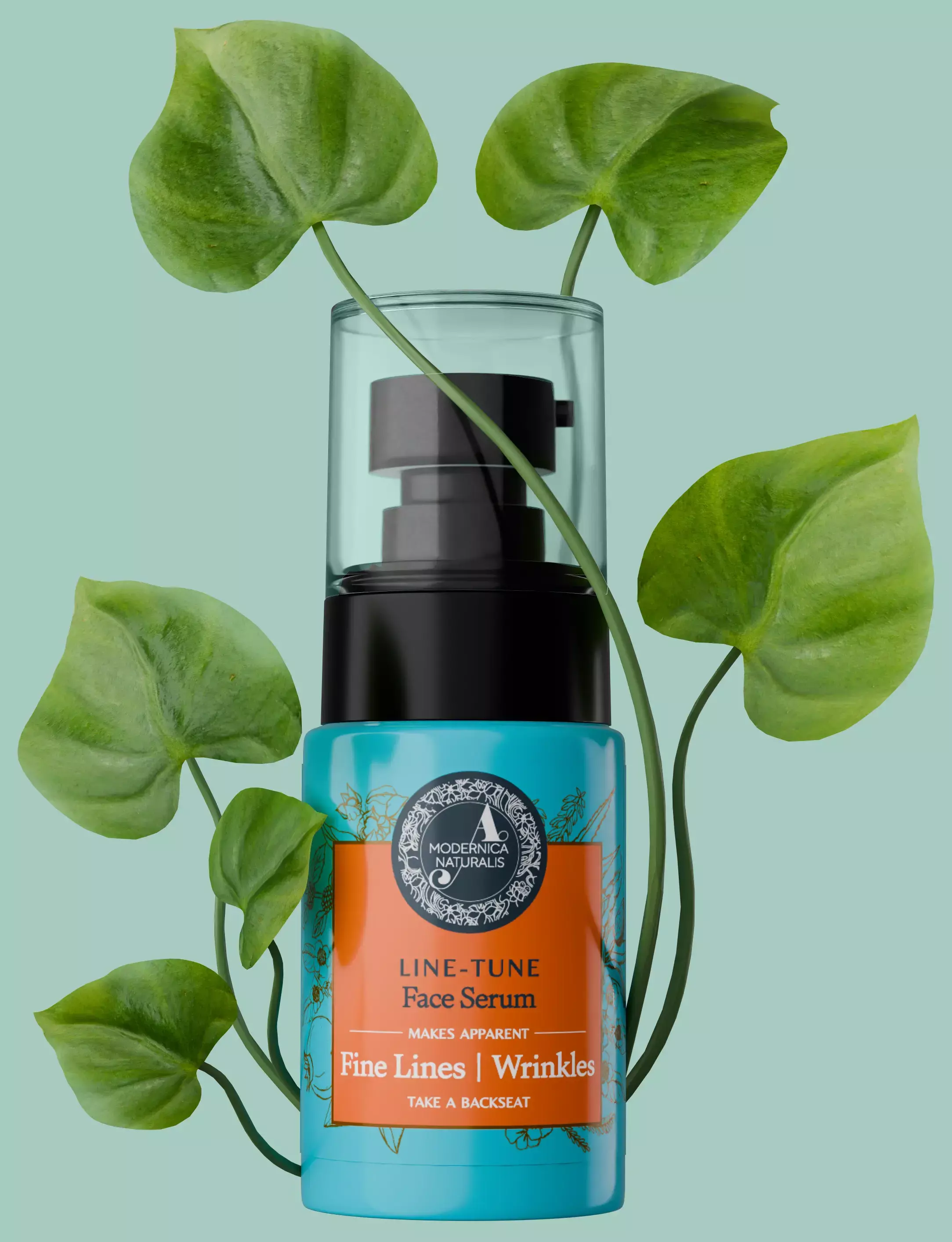 line tune serum with giloy around it