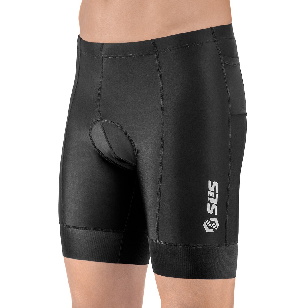 Compression Foxter-Shorts de triathlon pour homme 2 poches Natation vélo course