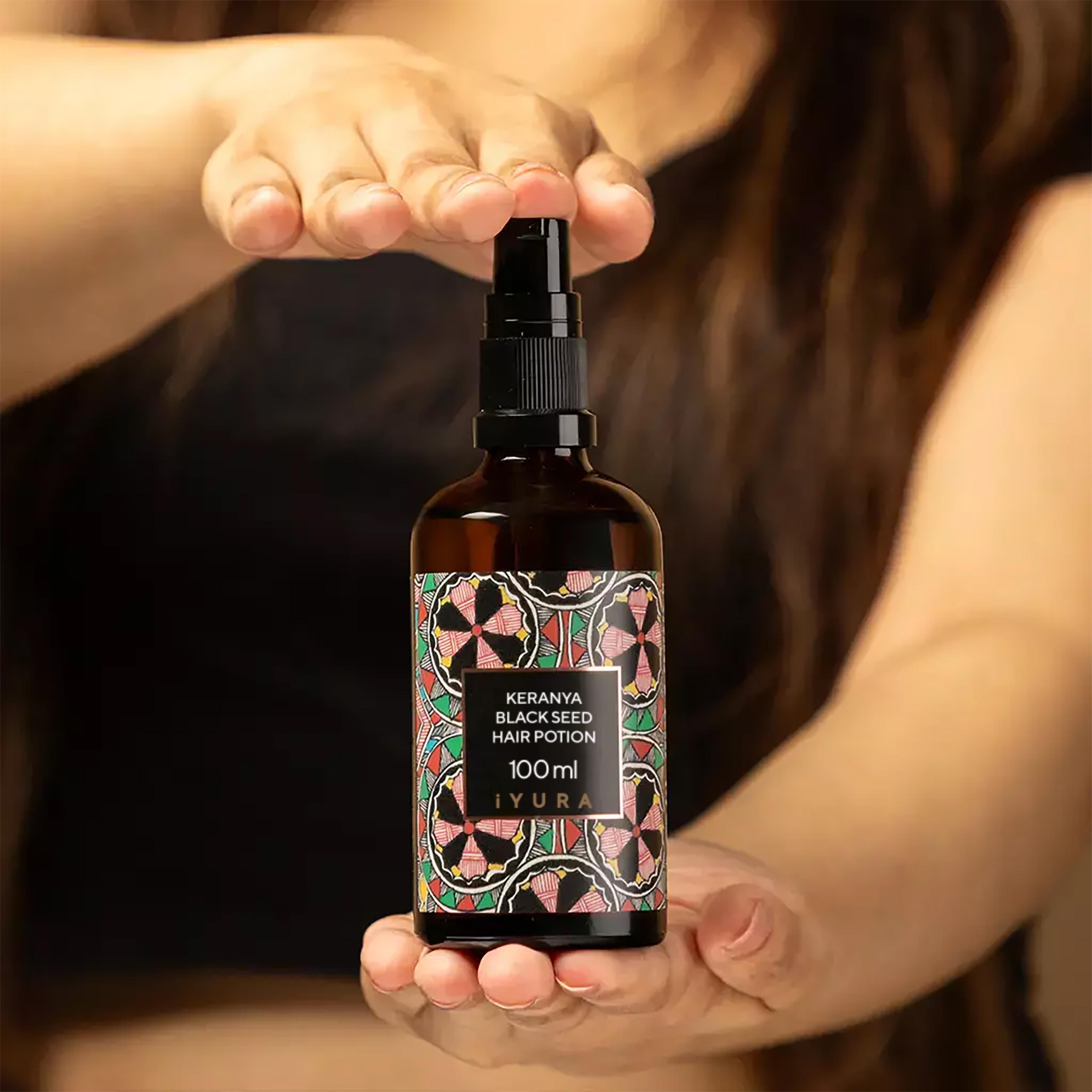 face close up with dark spots