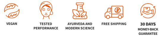 Vegan, Tested Performance, Ayurveda and Modern Science, Free Shipping, 30-Day Money-Back Guarantee
