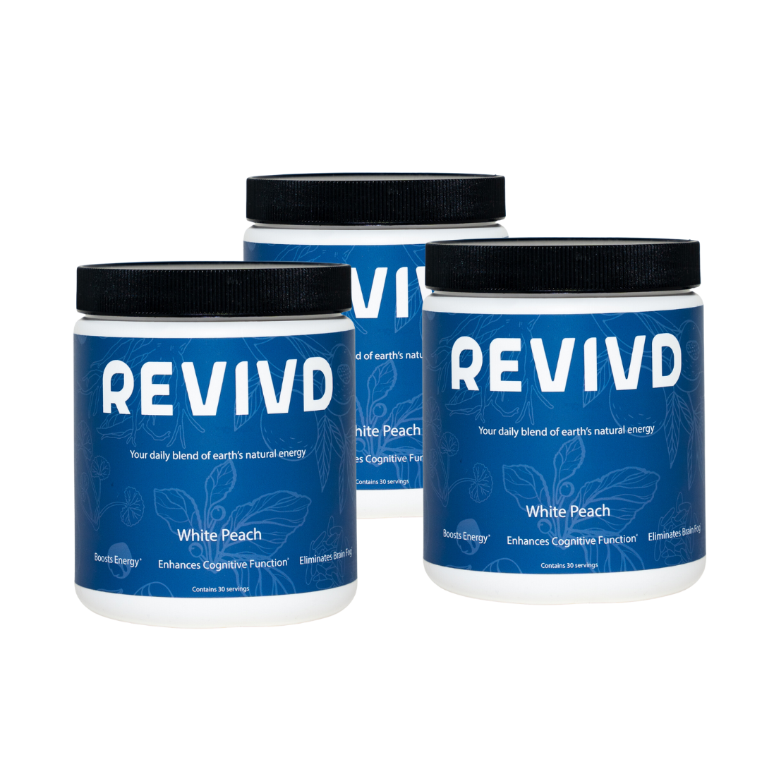 REVIVD White Peach TRIPLE BUNDLE