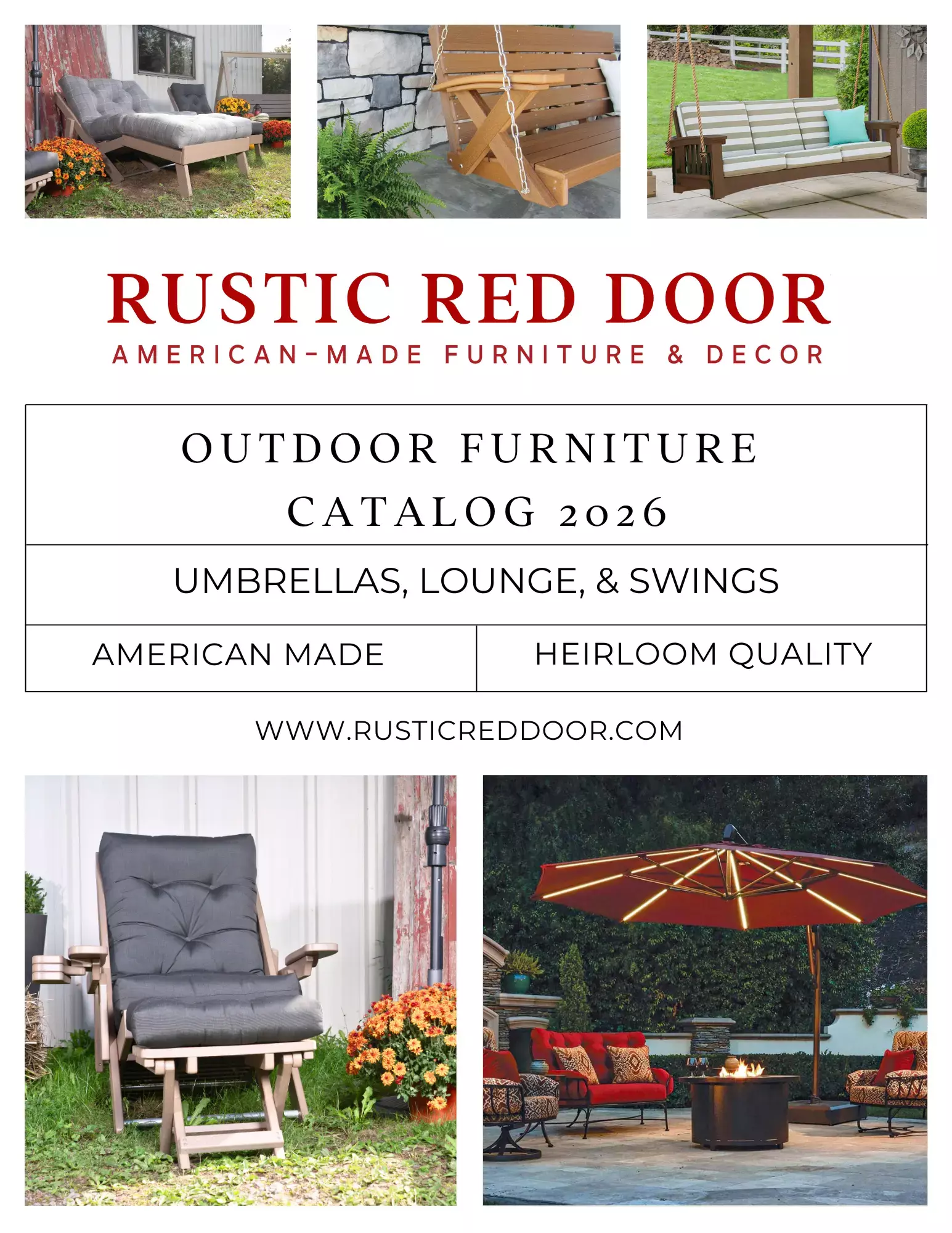 outdoor furniture catalog