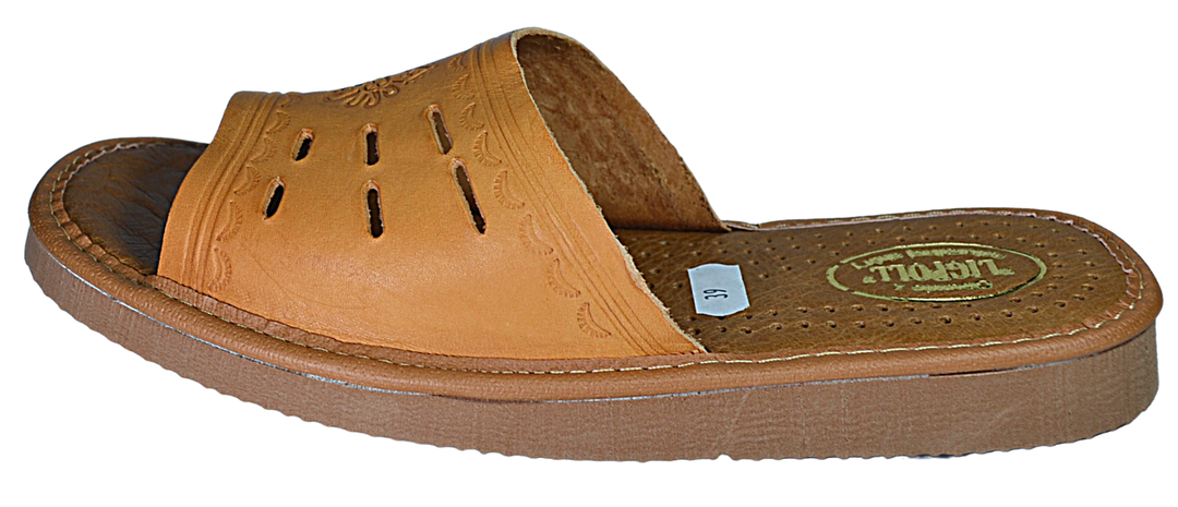 Adara - Women indoor outdoor slippers - Reindeer leather