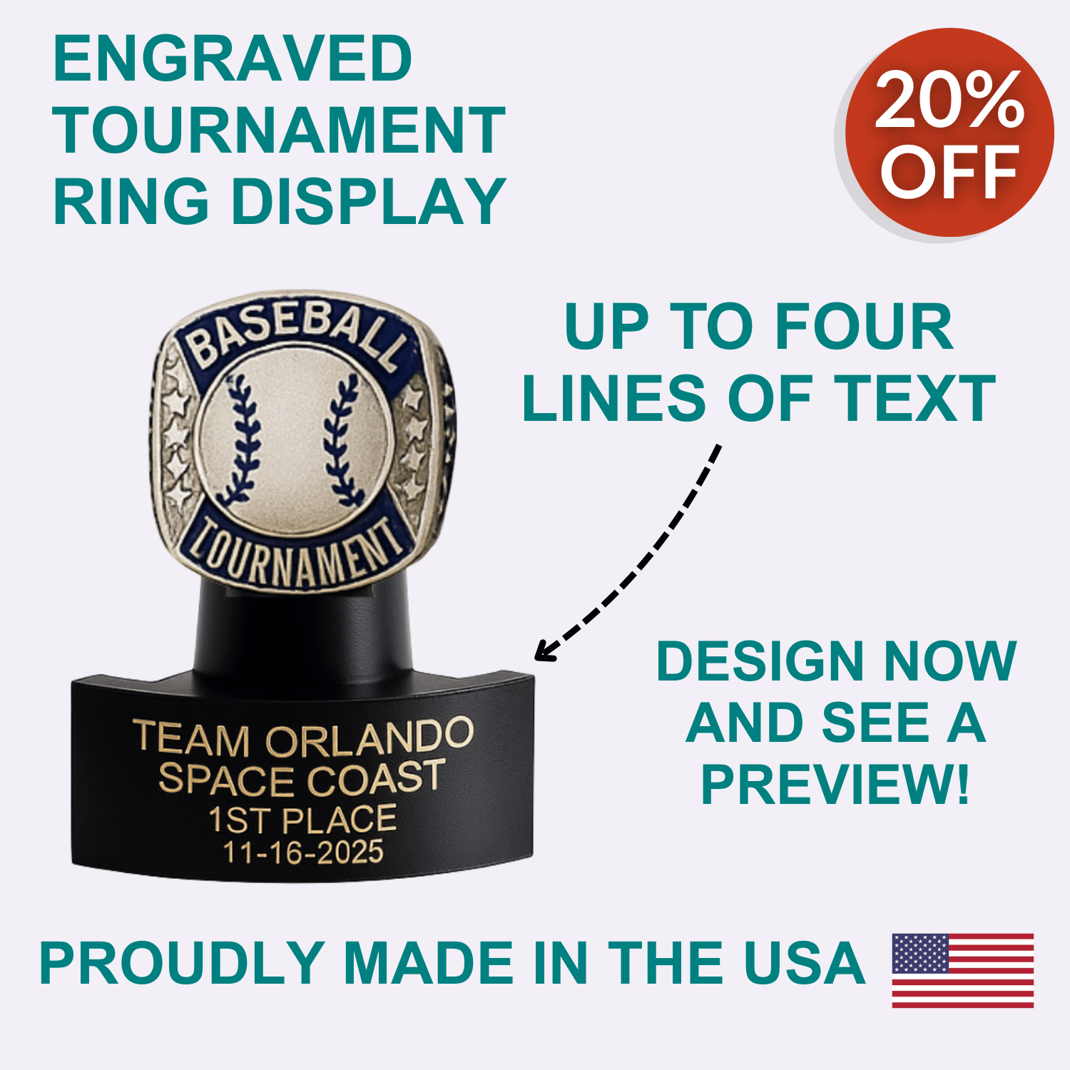 Tournament Ring Display