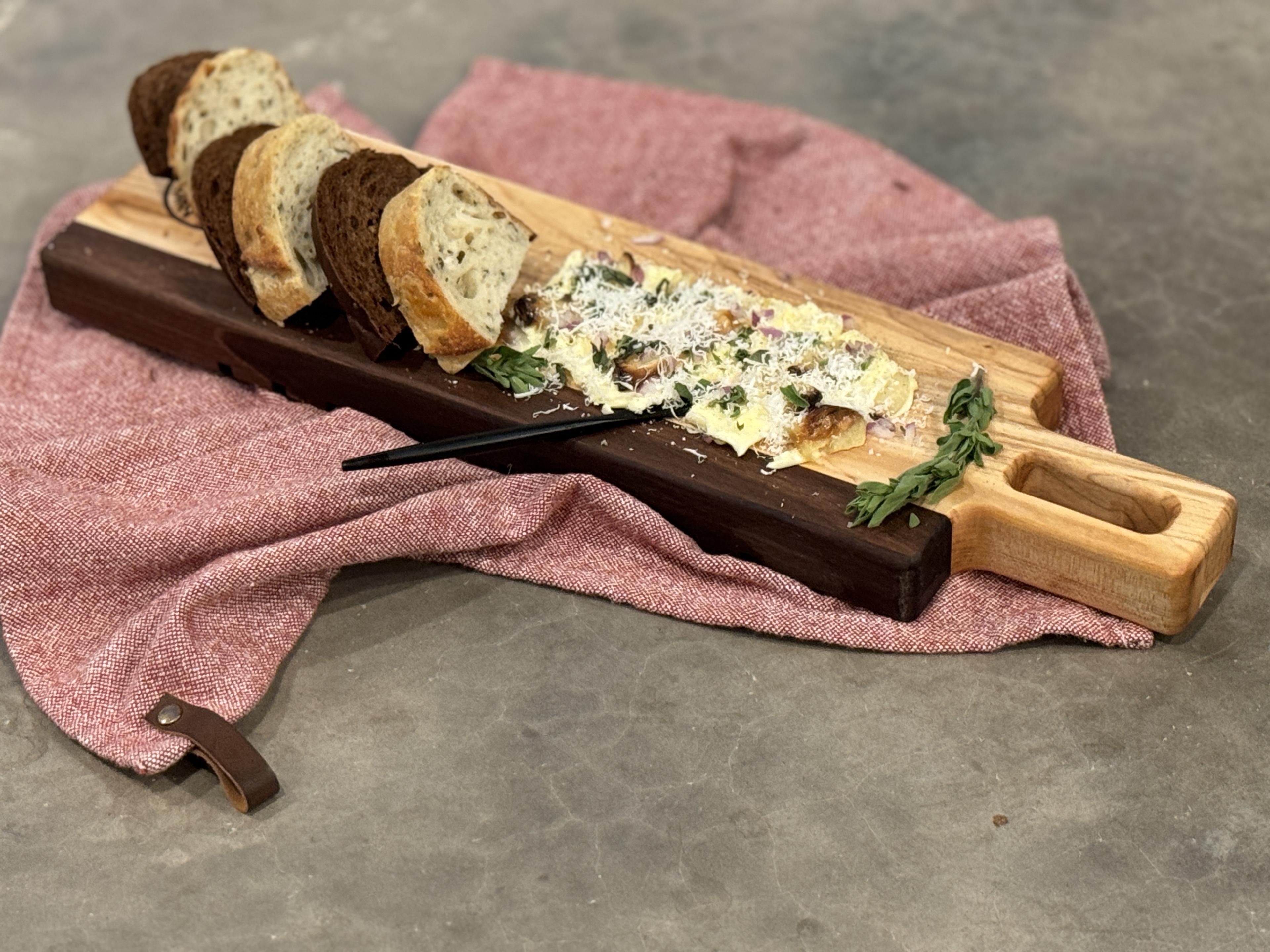 two different size homestead cutting boards