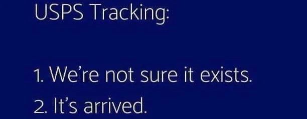 USPS tracking is terrble