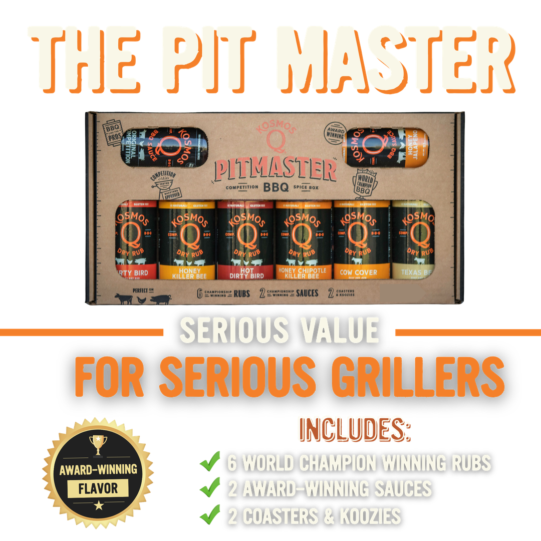 Kosmo's Q BBQ Gift Baskets The Pit Master Gift Basket