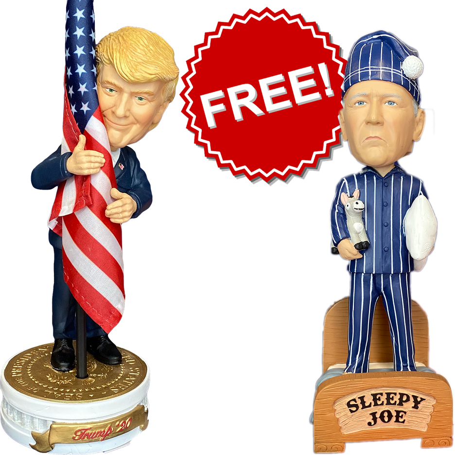 Donald Trump + Sleepy Joe - Bobblehead Bundle