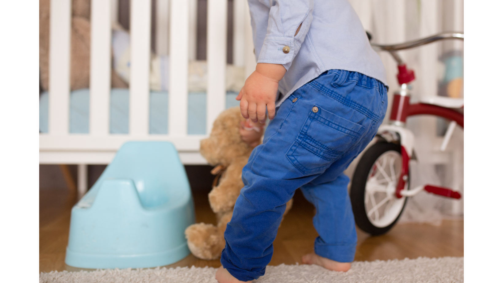 Toddler Uses Potty Wearing Pants