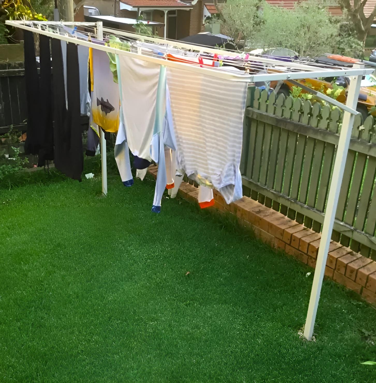 Free Standing Clothes Line 7. Eco-Friendly Drying in Style