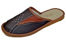 Nick - House leather slippers for men - Reindeer Leather