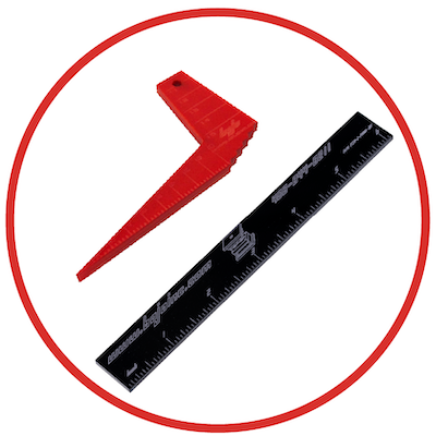 Gap Ruler Rabber Products