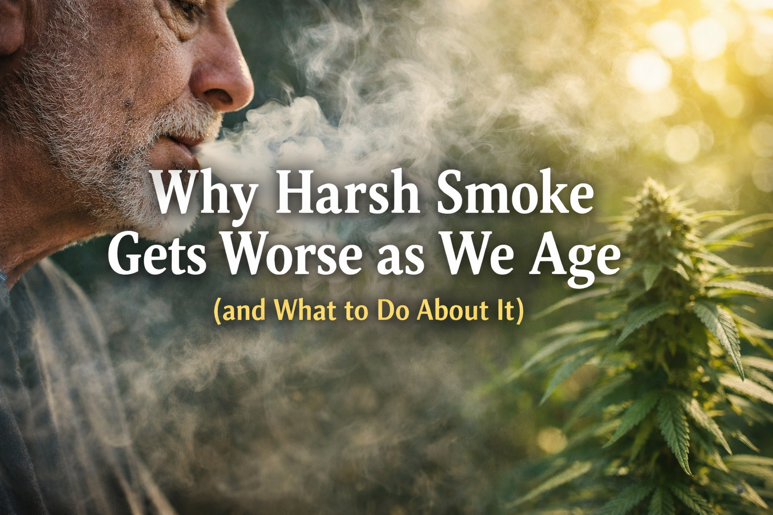 Why Harsh Smoke Gets Worse as We Age (and What to Do About It)