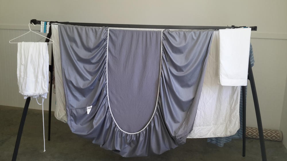 Benefits of Indoor Line Drying: Hills Portable 170 clothesline