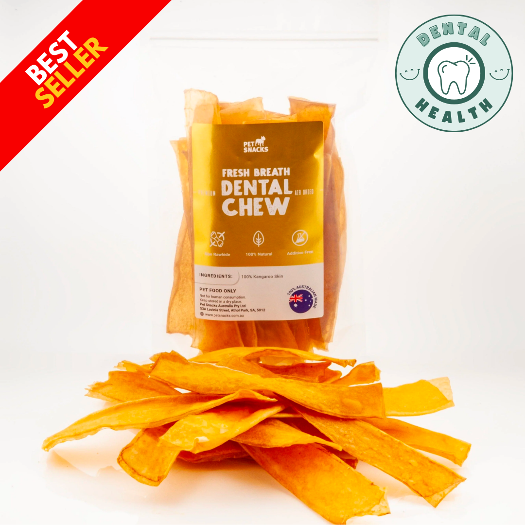Natural Fresh Breath Dental Chew Dog Treats Pet Snacks 
