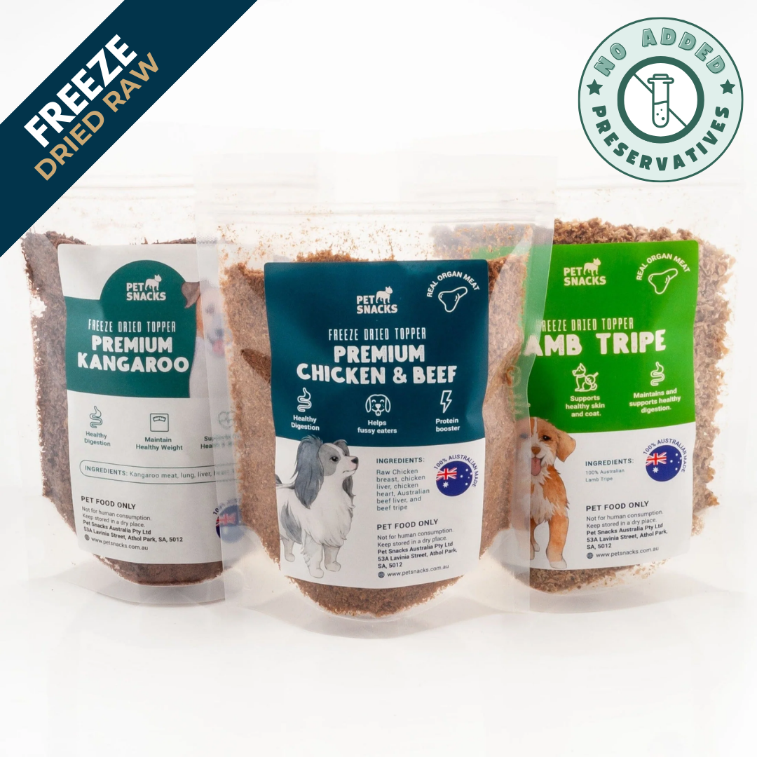 Raw Food Topper Bundle - Limited Edition Pet Snacks 