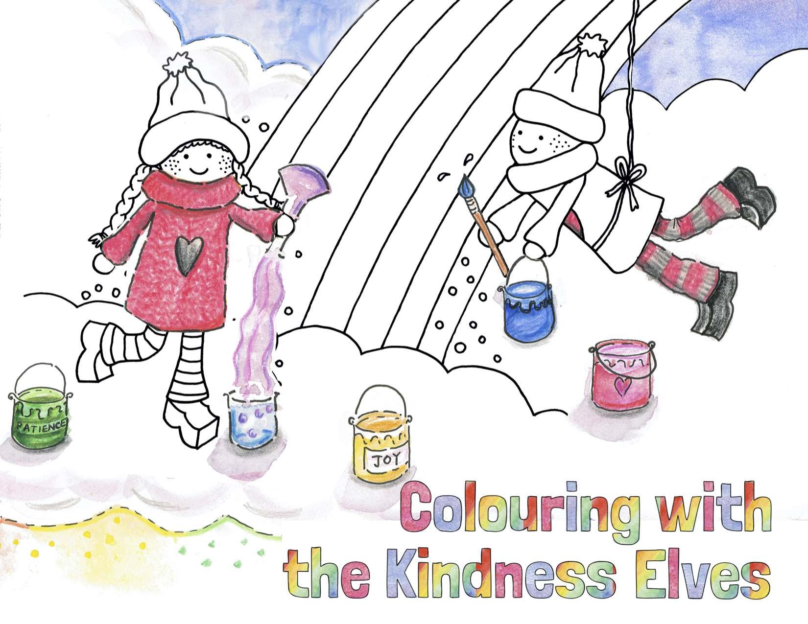 Kindness Elves Colouring eBook