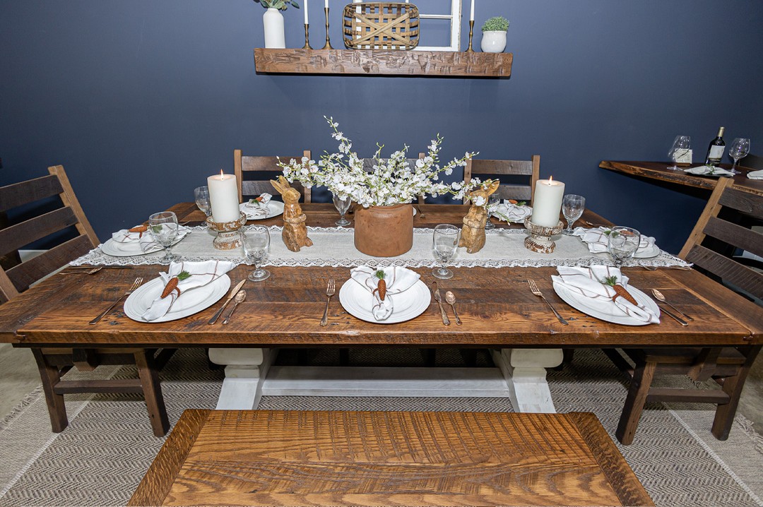 Rustic Spring Table Decor