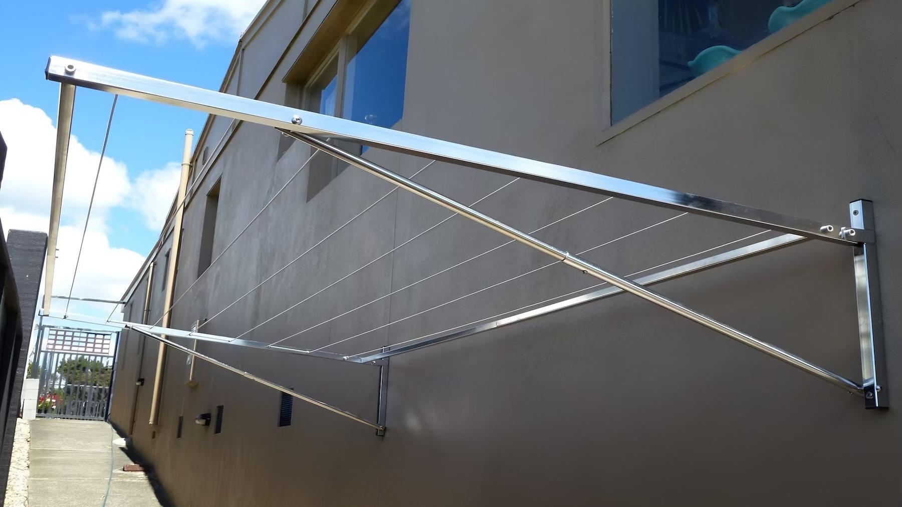 Stainless Steel Clothesline Wall Mounted Clothes Line: Space-Saving Solutions