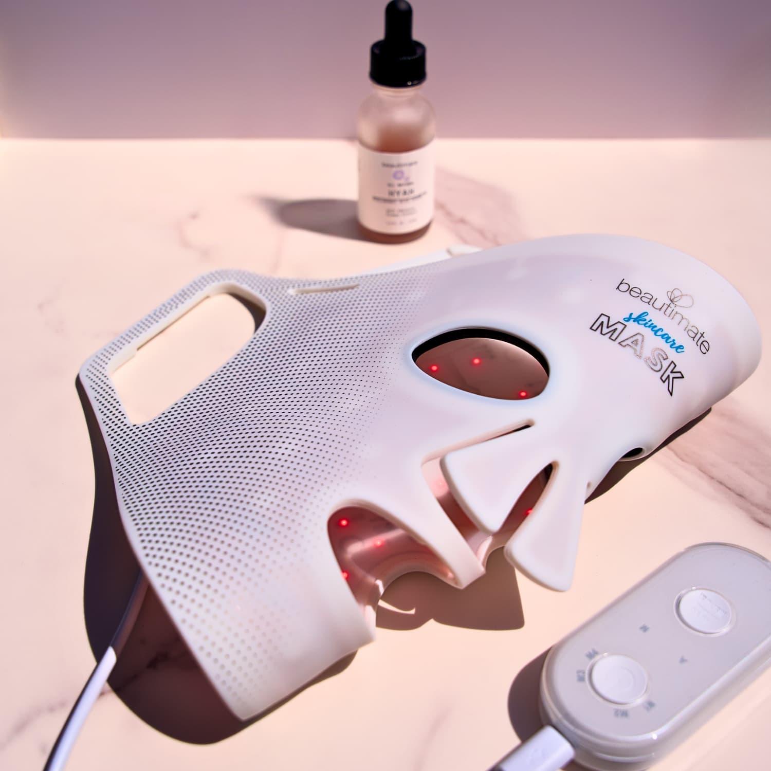 Led light therapy mask by beautimate for healthy glowing skin