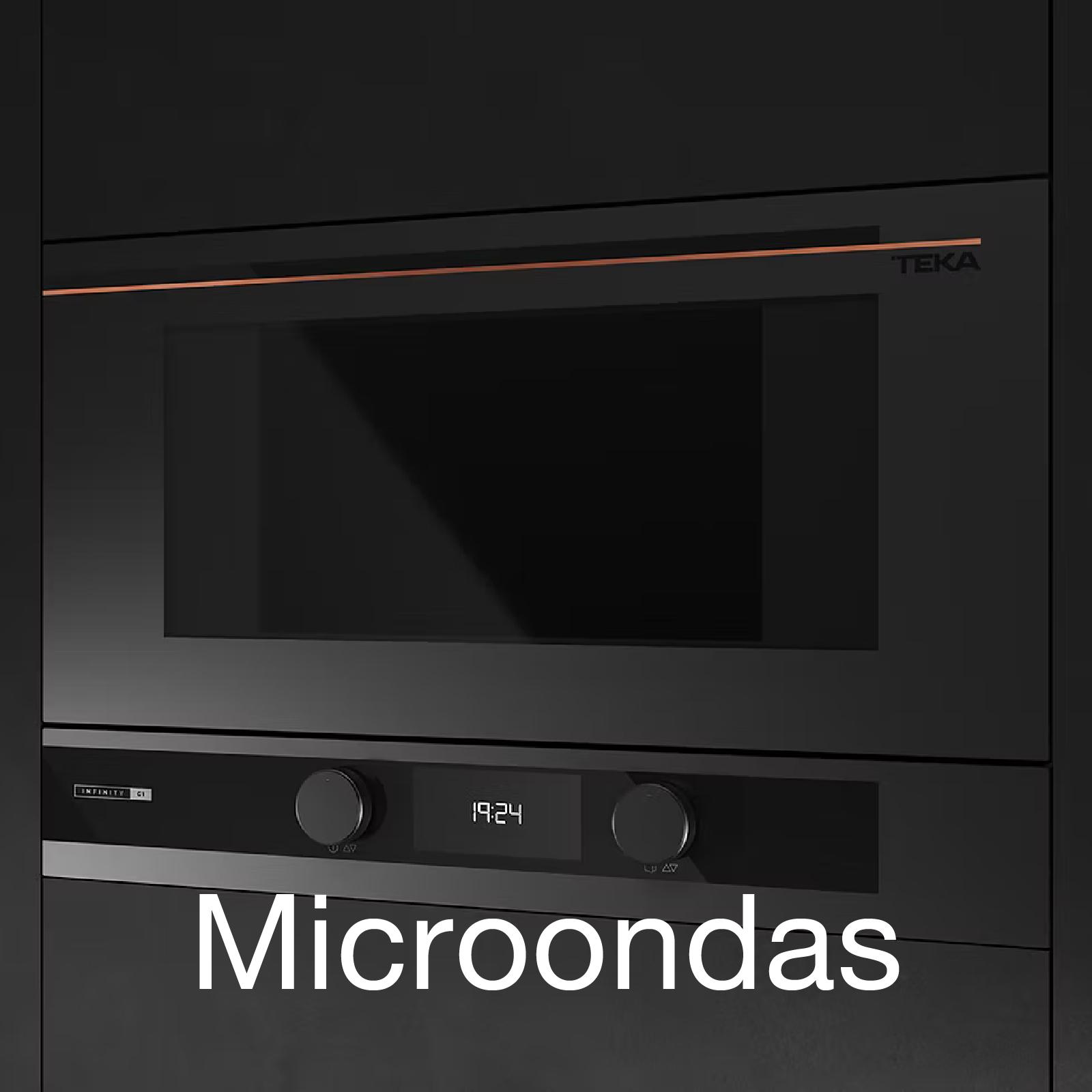 Microondas Teka integrable de alta tecnología y fácil uso