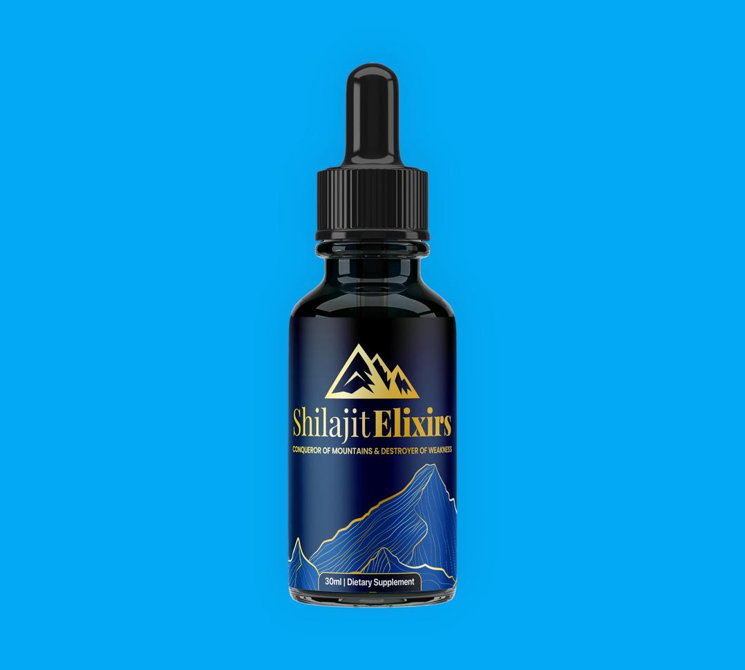 1 - Dropper Bottle Shilajit Elixirs (10g) Pure Gold Grade Royal Himalayan Shilajit