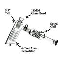 hammer bubbler specs infographic