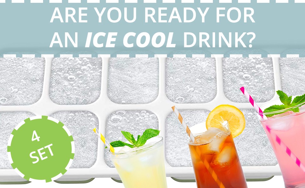 Are you ready for an ice cool drink? 4 Set