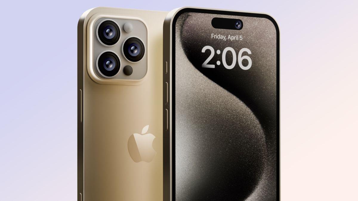 New gold color for the iPhone 16