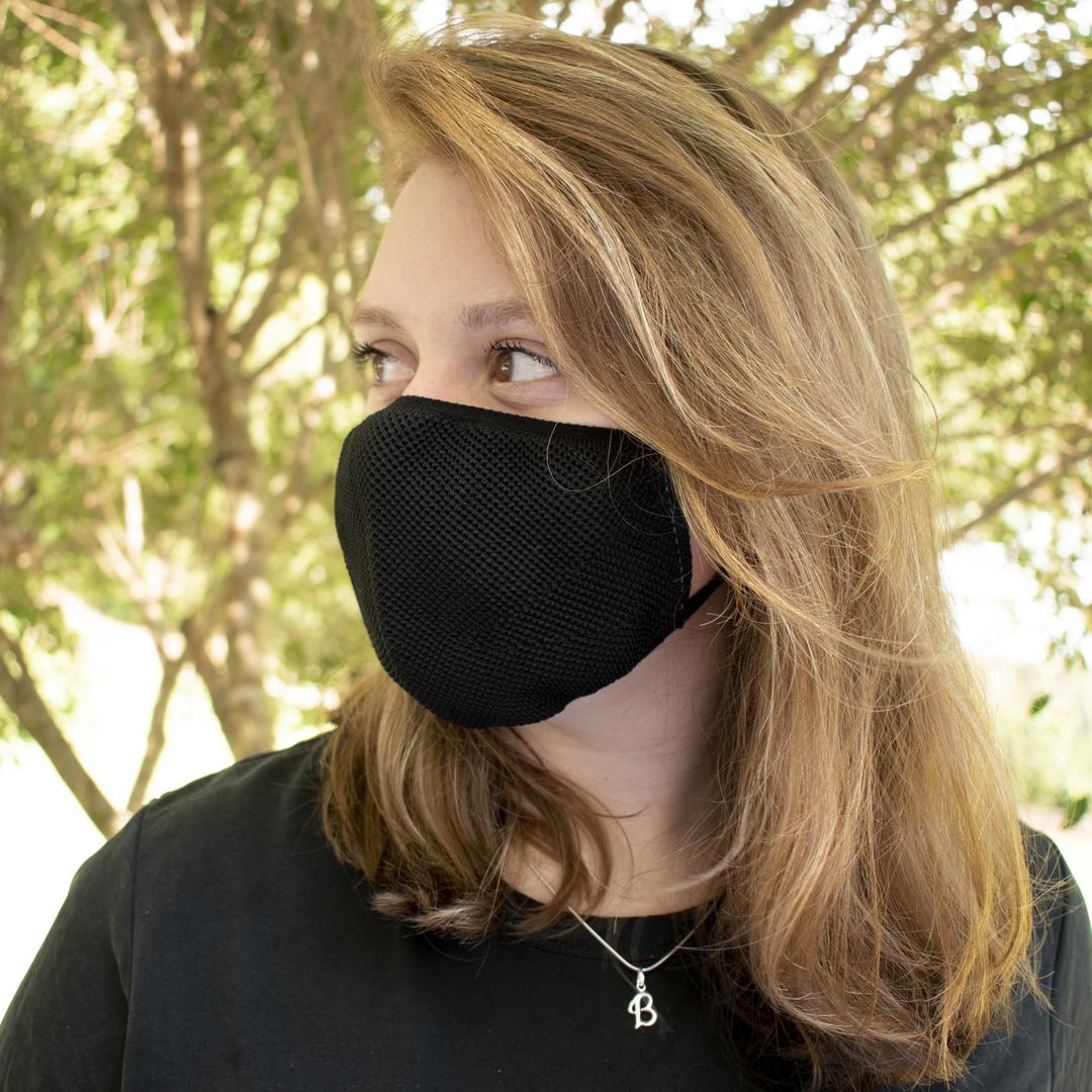 Sculpted Reusable Face Mask - Profile