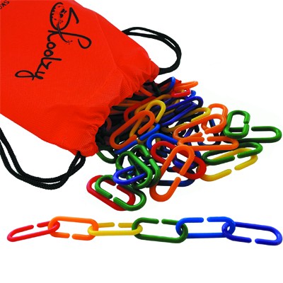 Rainbow Chain Links for Kids, Preschool Fine Motor Sensory Toy, Plastic  Links for Math Counters, Pattern Game, Sorting Counting C-links -   Israel