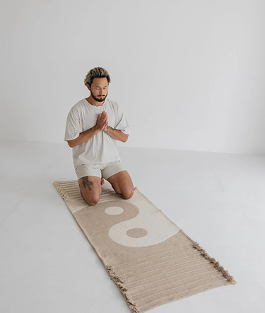 Yin-Yang Clay - Herbal Yoga Mat